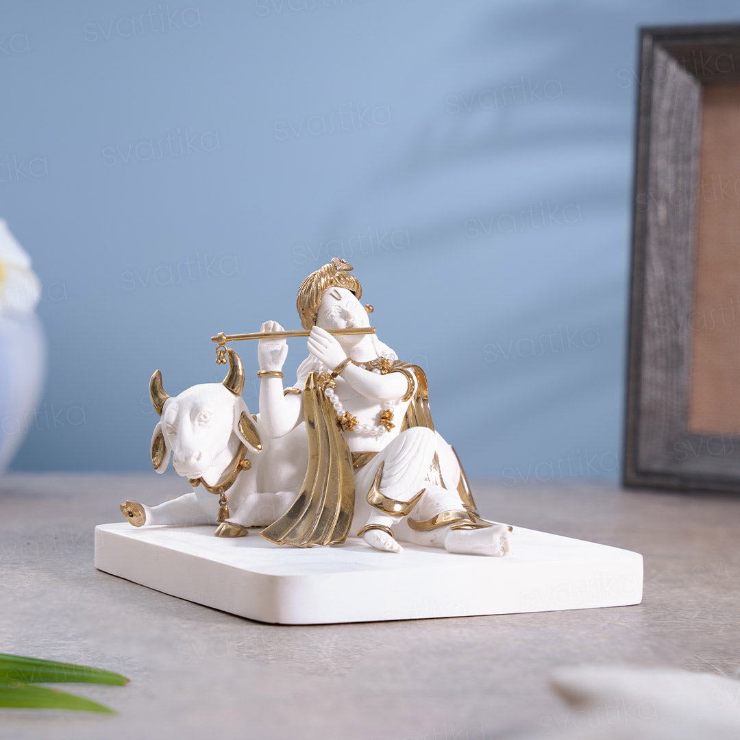 marble krishna statue​