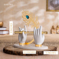 Lord Krishna's Divine Hands Idol - Gold Plated 