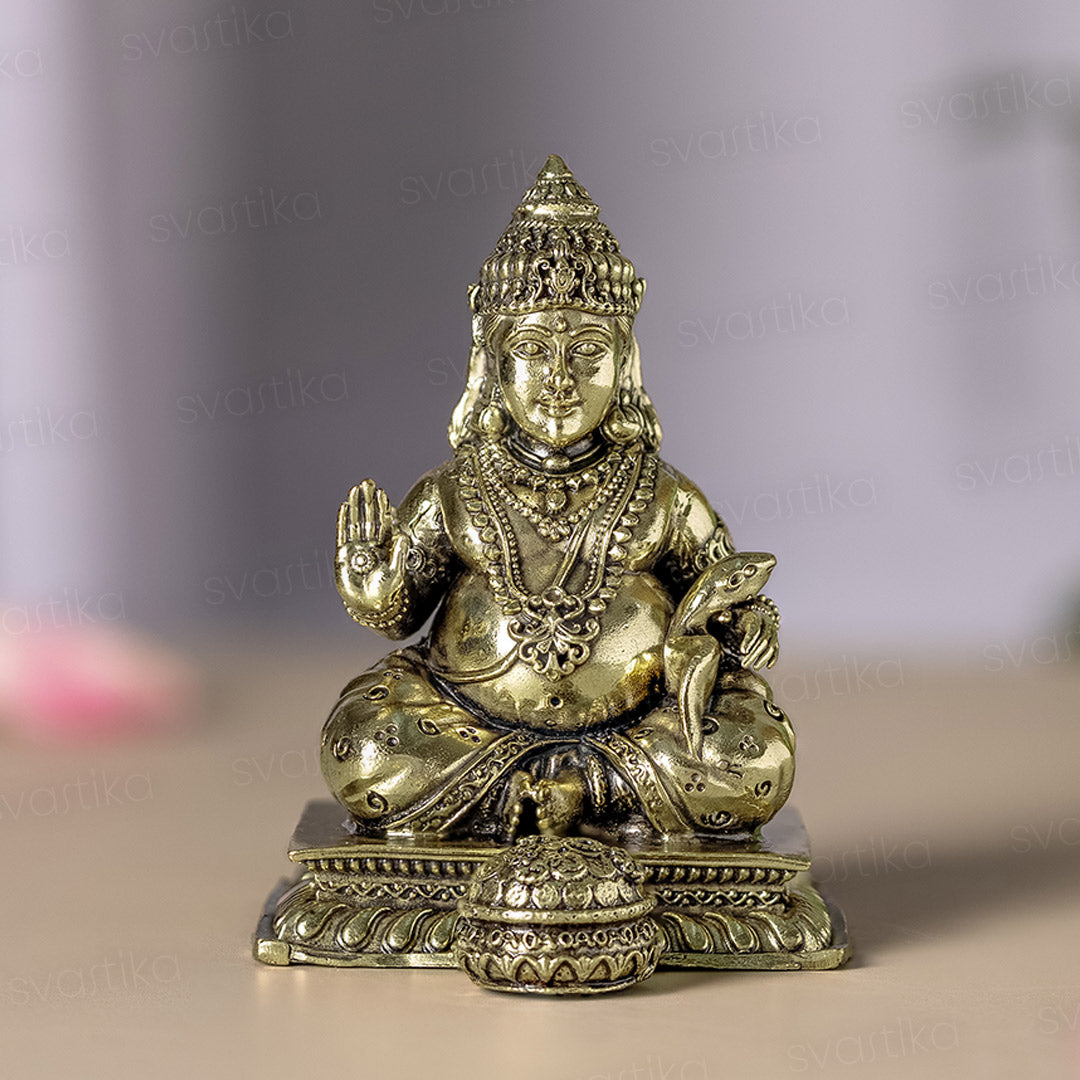 brass kuber murti