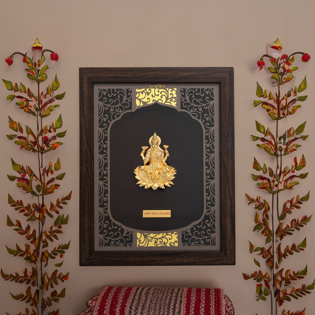 Lakshmi-3D-Wall-Hanging-24K-Gold-Plated