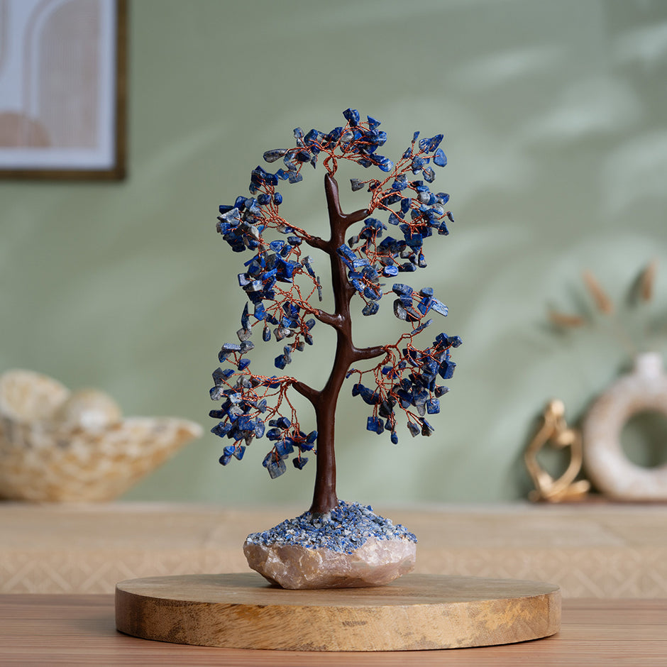 Buy Healing Crystal Tree for Home | Crystal Stone Tree - Svastika