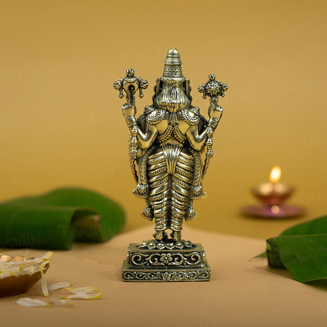 Lord-balaji-brass-statue-for-pooja-room