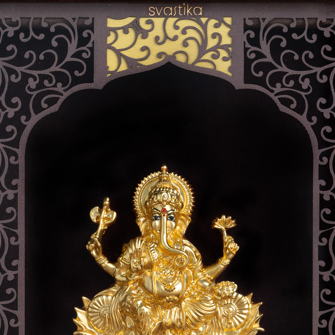 Lord Ganesha 3D Wall Hanging 