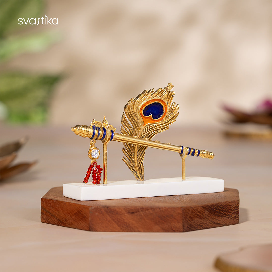 Flute & Feather Idol for Car Dashboard 