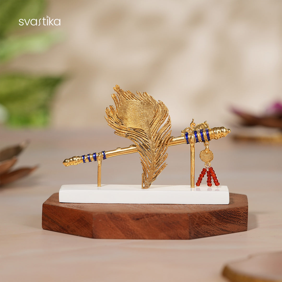 Flute & Feather Idol for Car Dashboard 