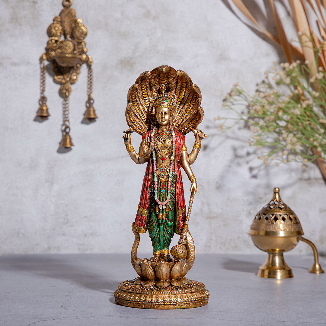 Lord Vishnu Standing Idol