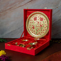 meenakari pooja thali for home