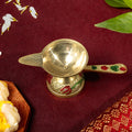 meenakari pooja thali for home