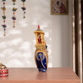 Decorative Blue Elephant With Ambari Statue 