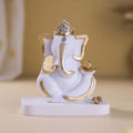 white ganesh murti​