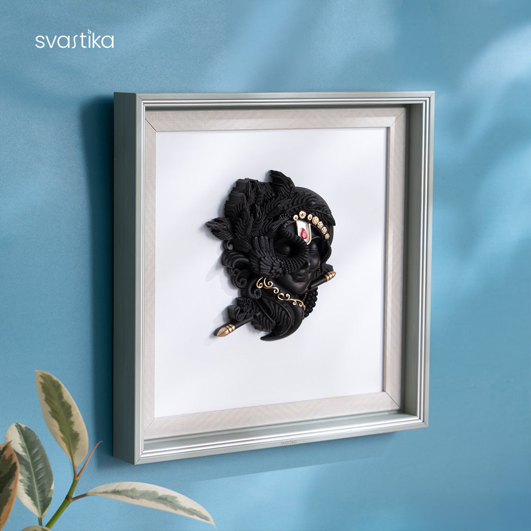 Krishna 3d wall art