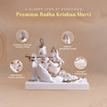 radha krishna marble murti​