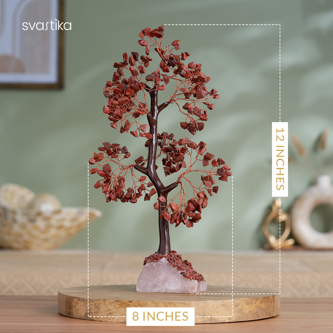 Red Jasper Crystal Tree