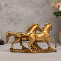 Running-horse-with-antique-for-home-decor