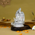 shiv parvati and ganesh idol