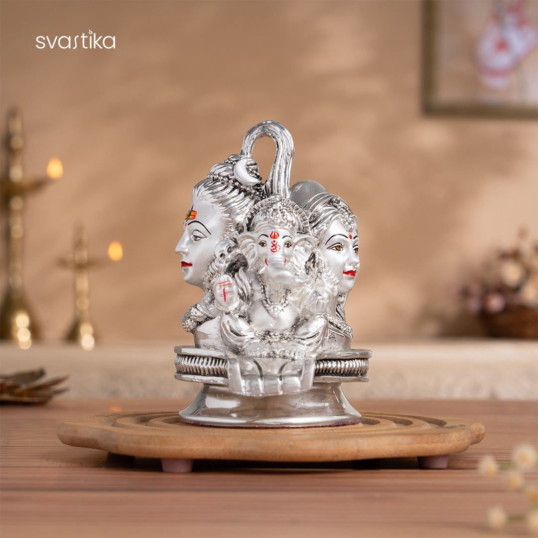 Shiv Parvati Ganesh Murti 