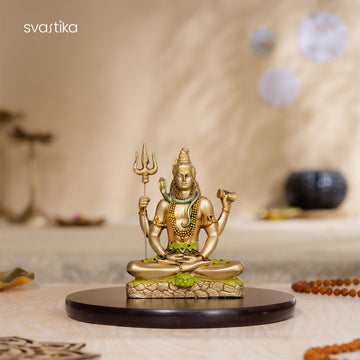 Lord Shiva Dhyana Mudra Antique Murti 