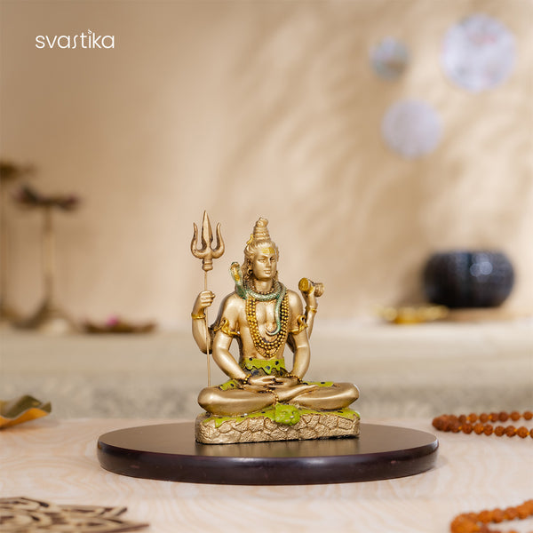 Lord Shiva Dhyana Mudra Antique Murti 