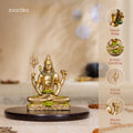 Lord Shiva Dhyana Mudra Antique idol (6 Inch)