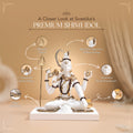 marble dust shiva idol