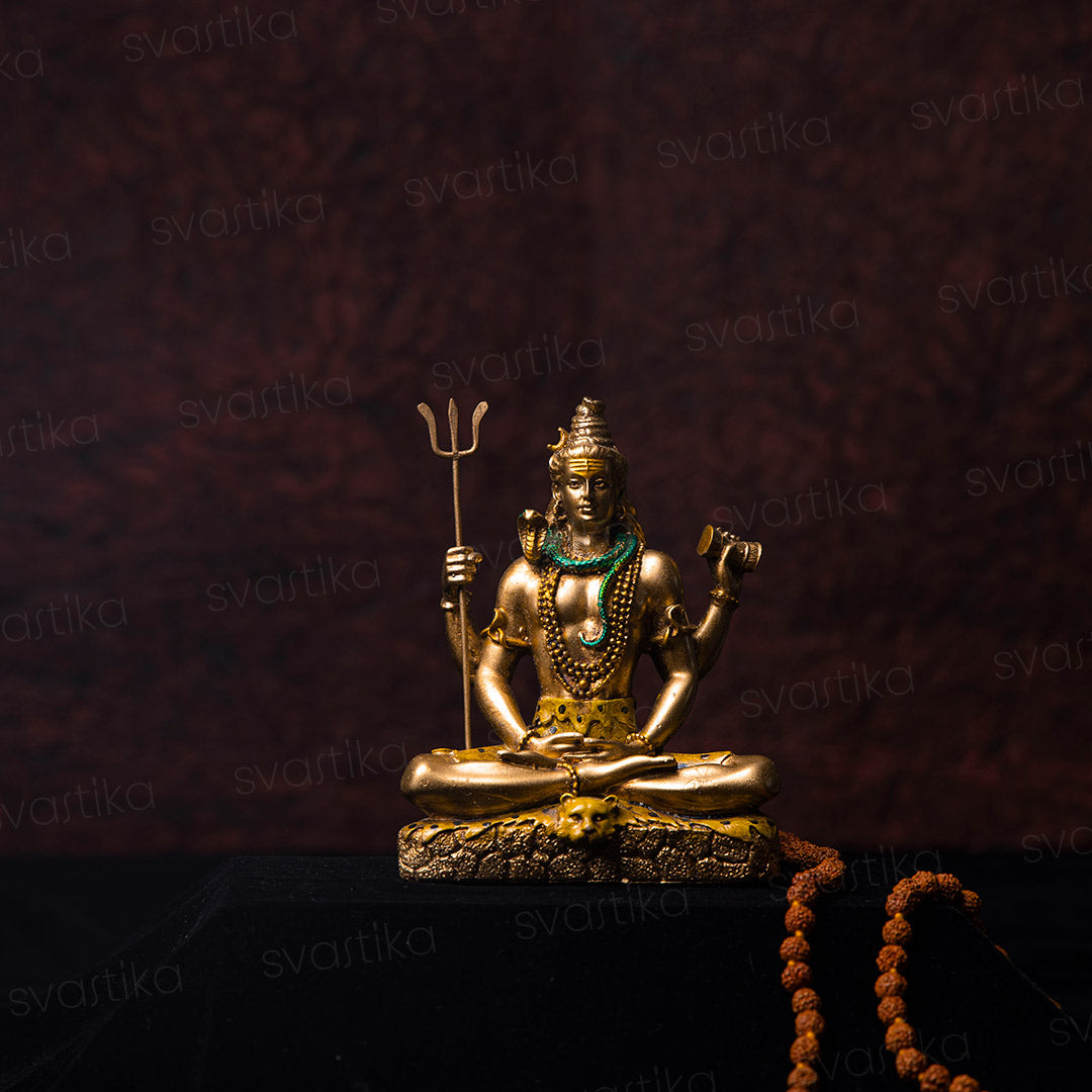Shiv ji idol for decor 
