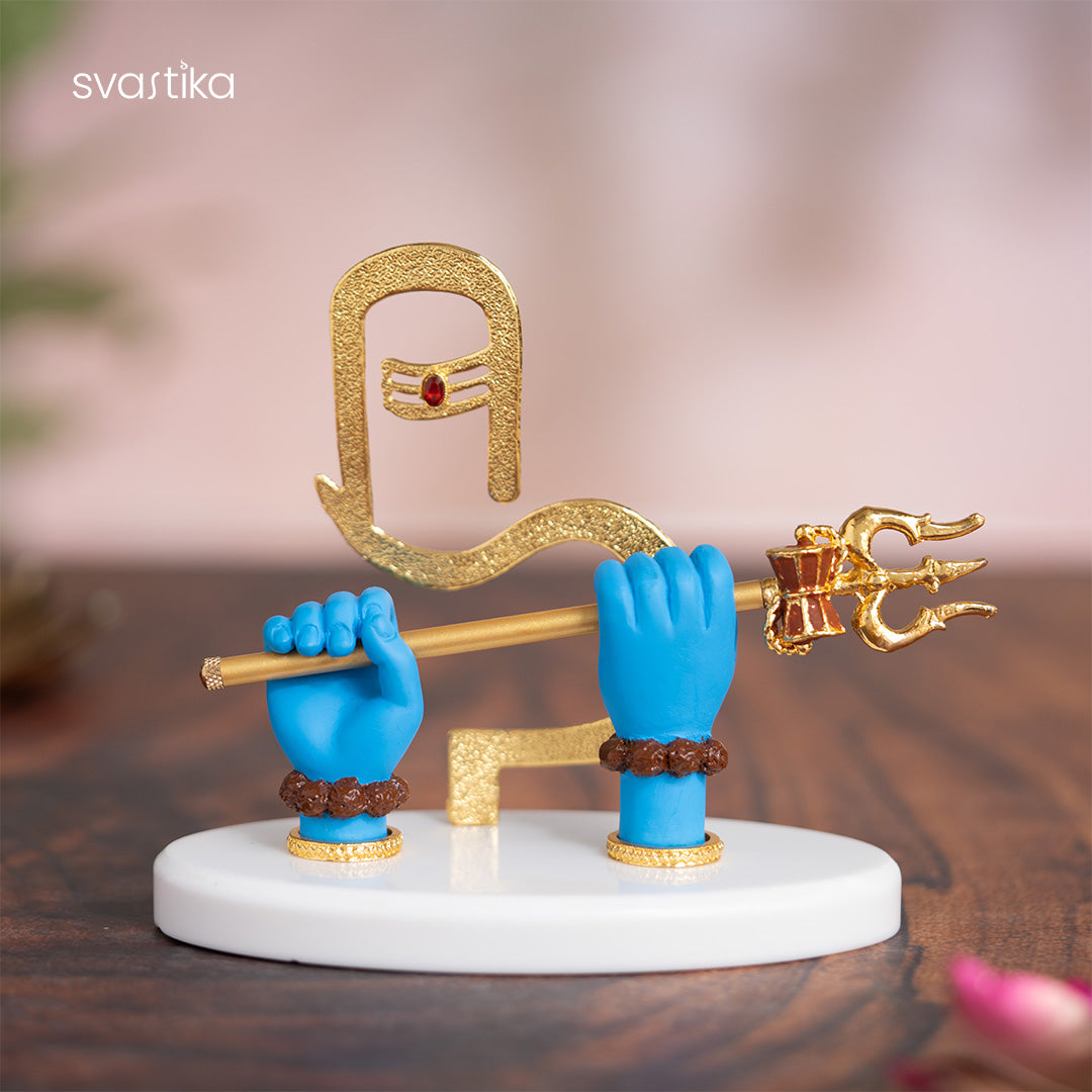Shivji Divine Hands Idol For Car Dashboard 