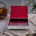 german silver dry fruit box​