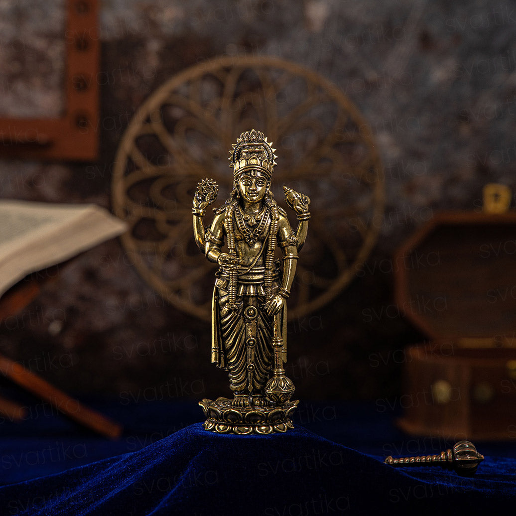 Puja N Pujari Lord Vishnu Murty Idol main image 1