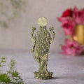 brass lakshmi standing idol