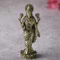 brass lakshmi standing murti