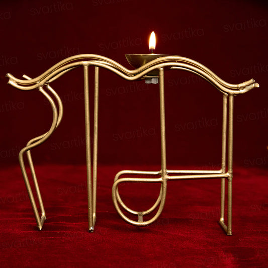 Svastika-Ram-Symbol-Diya-5-Brass-Akhand-Diya