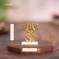 Trishul & OM for Car Dashboard (2.5 Inch)