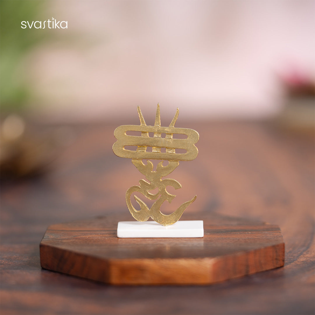 Trishul & OM for Car Dashboard 