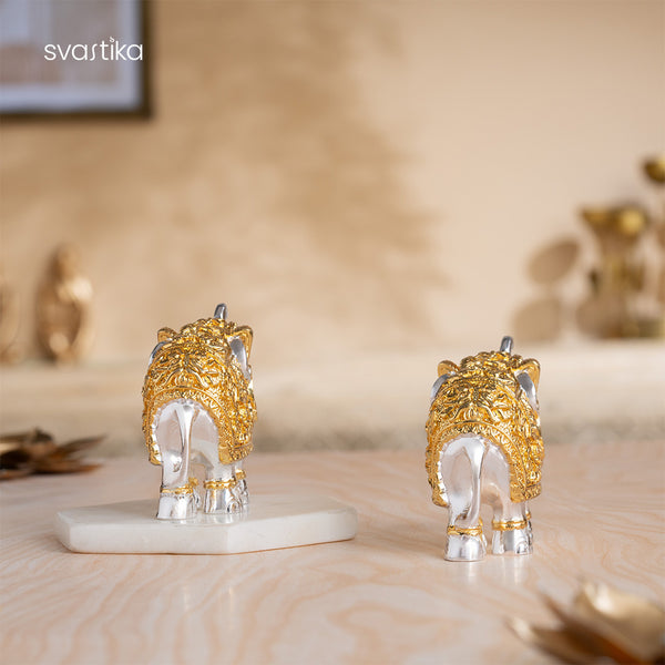 TrunkUp Elephant Pair 