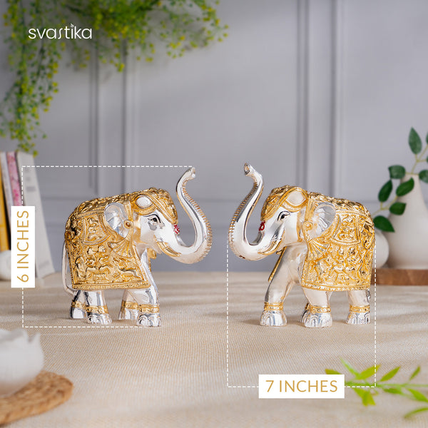 TrunkUp Elephant Pair (6 Inch)