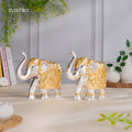 TrunkUp Elephant Pair 