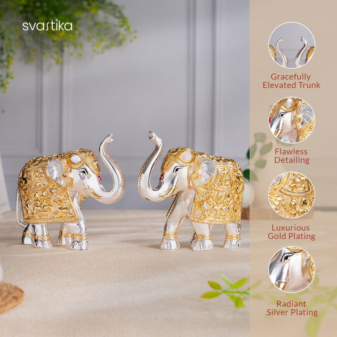TrunkUp Elephant Pair