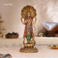 Lord Vishnu Standing Antique Idol 