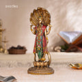 Lord Vishnu Standing Antique Idol 