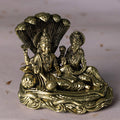 vishnu lakshmi sheshnaag brass  murti