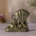 vishnu lakshmi sheshnaag brass idol