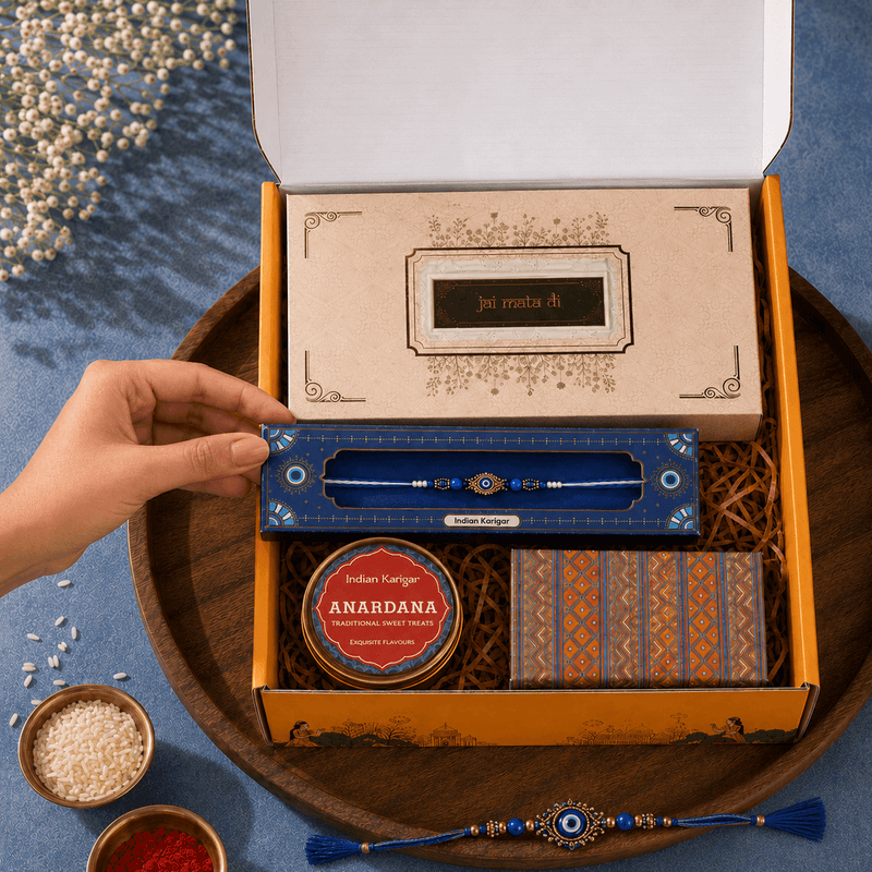 Yatra - Rakhi Gift Hamper for Brother | Set of 7 Meaningful Gifts