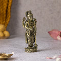 brass standing vishnu murti