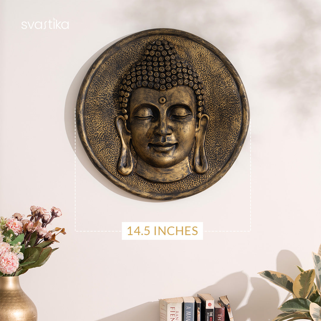 3D Buddha Wall Art – Elegant Buddha Wall Decor (14 Inch)