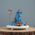 lord shiva blue statue