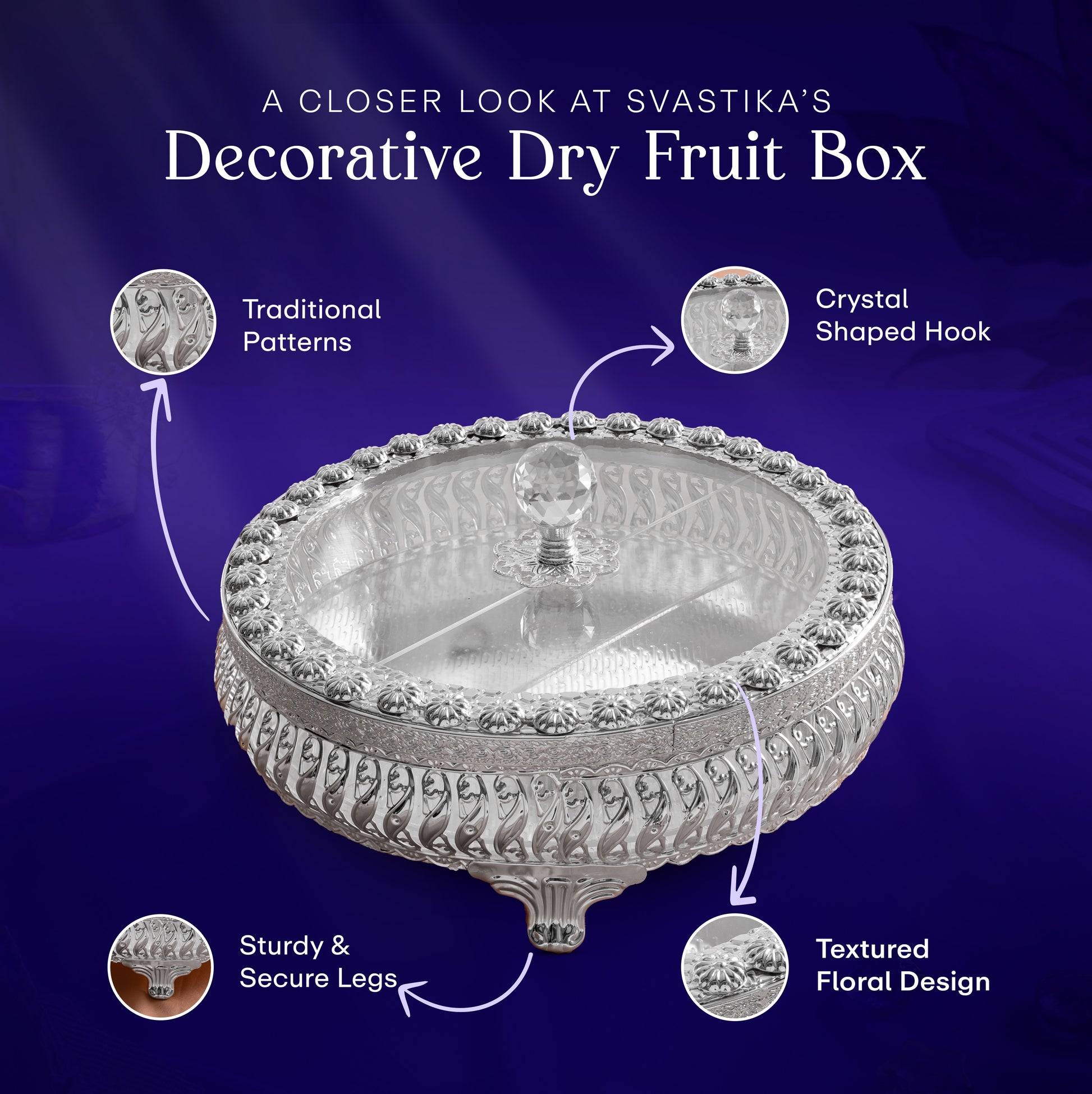 decorative dry fruit box​