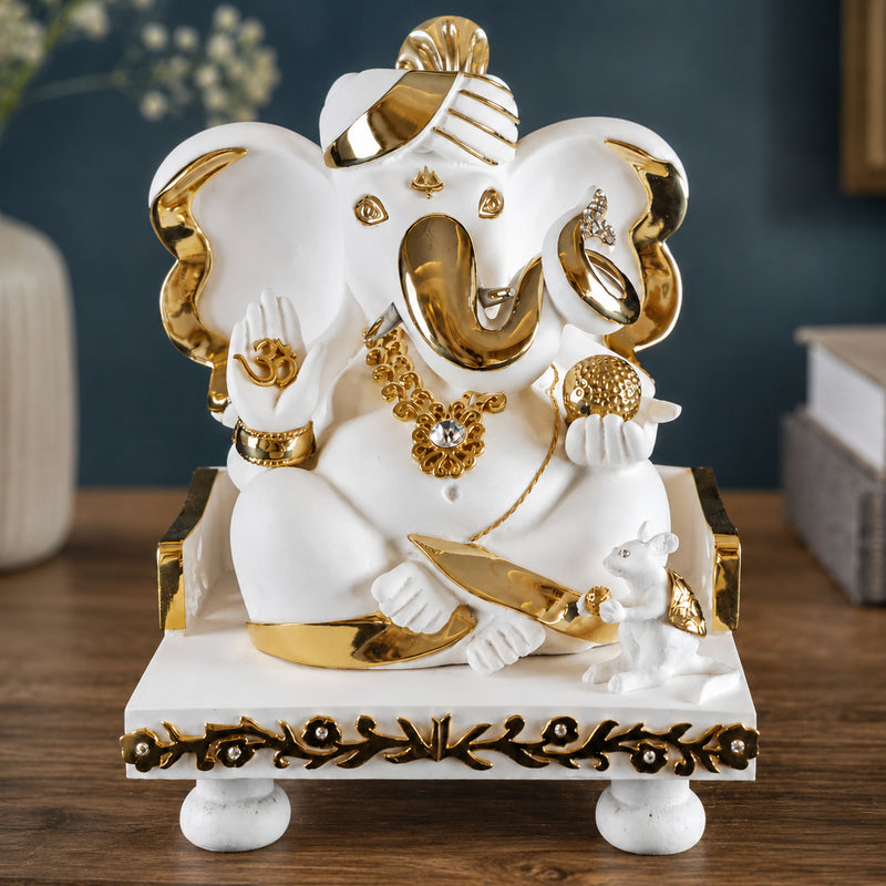 Ganesh Sofa Idol in Divine Grace
