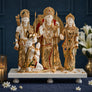 Ram Darbar Murti in Divine Blessings - close-up view